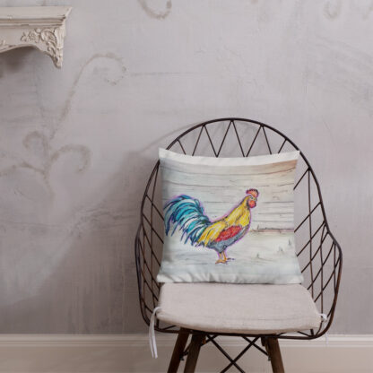 Rooster Premium Pillow - Image 5
