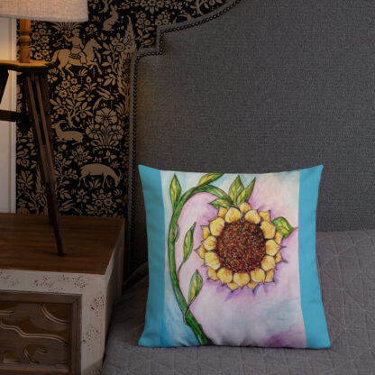 Sunflower Premium Pillow - Image 3