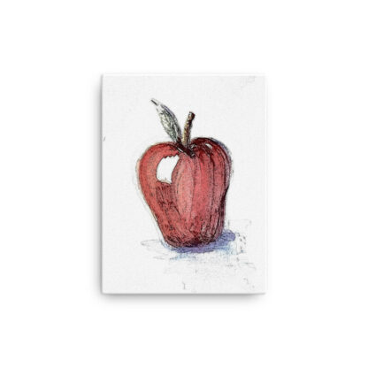 Apple on Canvas