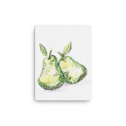 Pears on Canvas