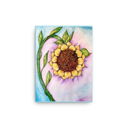 Sunflower on Canvas - Image 2