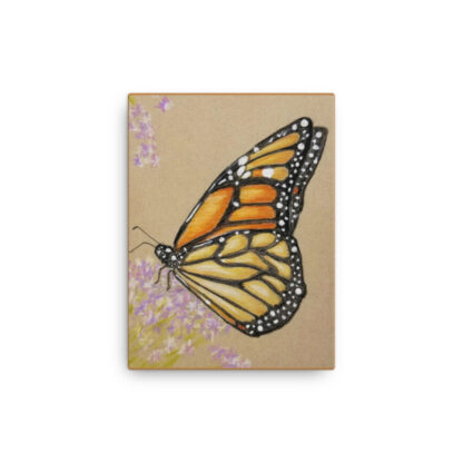 Vanessa's Monarch Butterfly on Canvas - Image 2