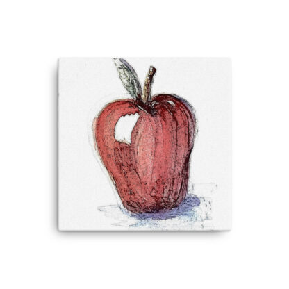 Apple on Canvas - Image 2