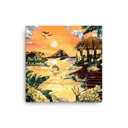 Lagoon on Canvas - Image 2