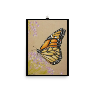 Vanessa's Monarch Butterfly Print