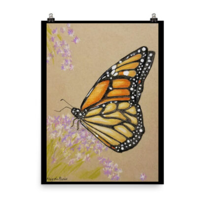 Vanessa's Monarch Butterfly Print - Image 2