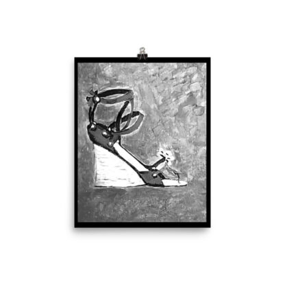 B&W Sandal Print - Image 3
