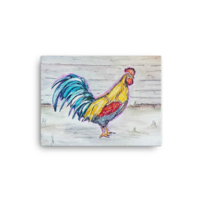 Rooster on Canvas - Image 2