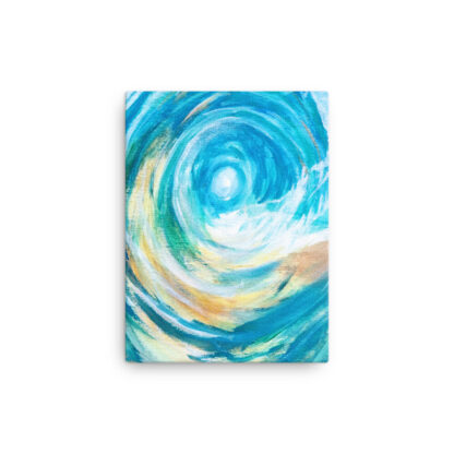 Ocean Wave on Canvas - Image 2