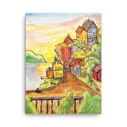 City Side on Canvas - Image 3