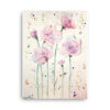 Pink Flowers on Canvas - Image 3