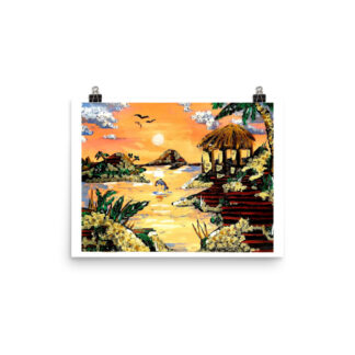 Lagoon Print