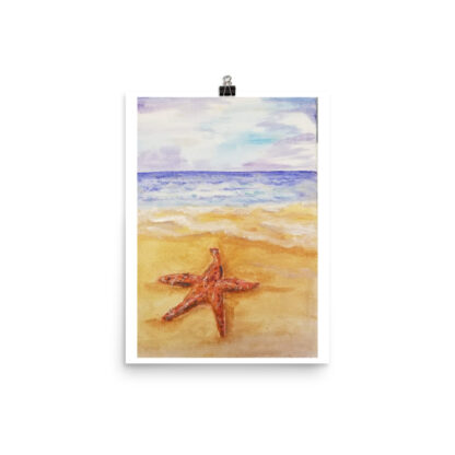 Star Fish Print