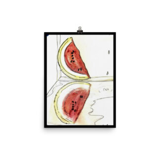 Watermelon Reflection Print