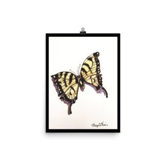 Yellow Swallowtail Butterfly Priint