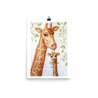 Giraffes Print