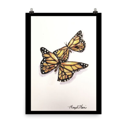 Monarch Butterfly Print - Image 2