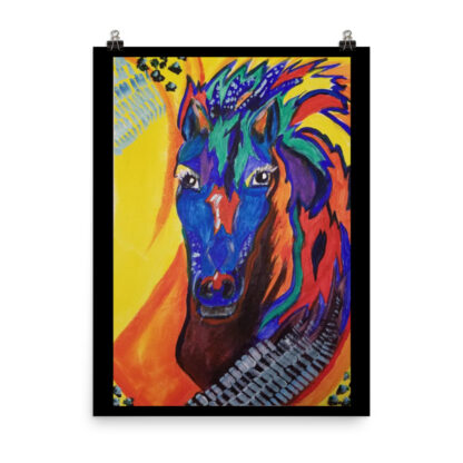 Colorful Horse Print - Image 2