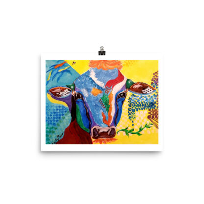 Colorful Cow Print - Image 3