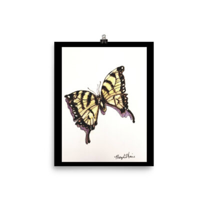 Yellow Swallowtail Butterfly Priint - Image 3