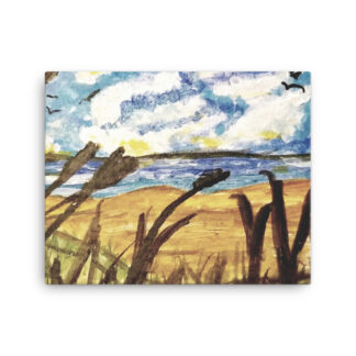 Cattails on Canvas
