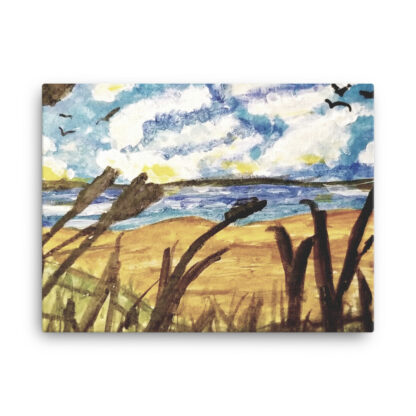 Cattails on Canvas - Image 3