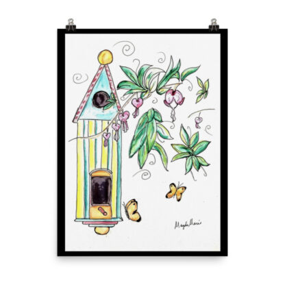 Fancy Birdhouse Print - Image 2