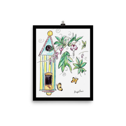 Fancy Birdhouse Print - Image 3