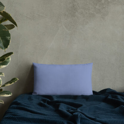 Blue Flowers Premium Pillow - Image 20