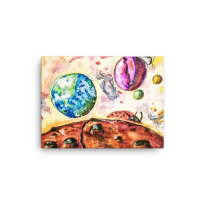LadyBug in Space Canvas - Image 2