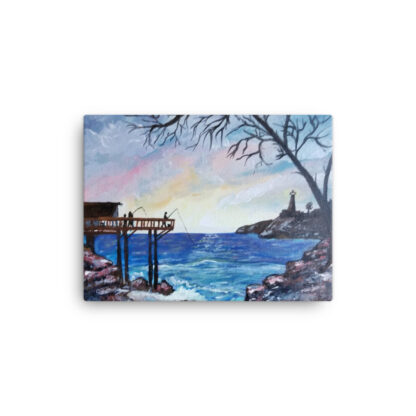 Blue Pier Canvas - Image 2