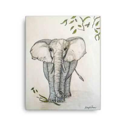Elephant on Canvas - Image 2