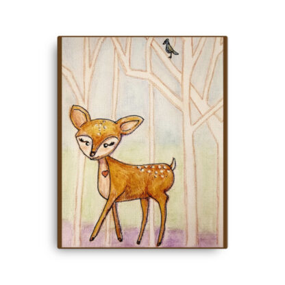 Woodland Deer Canvas