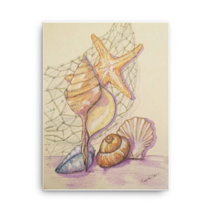 Shells and Net Canvas - Image 2