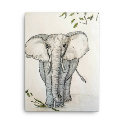 Elephant on Canvas - Image 3