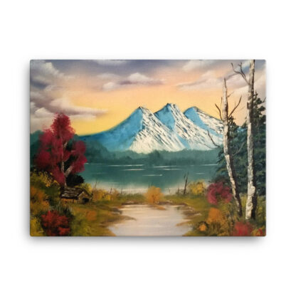triple Mountain Canvas - Image 3