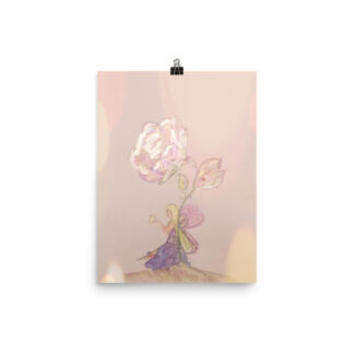 fairy flower poster