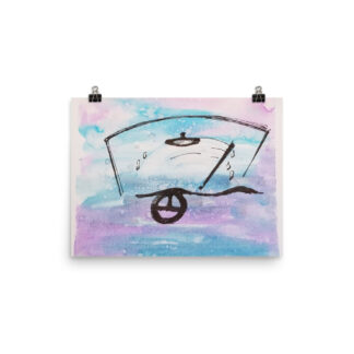 Wiper Washer Photo paper poster