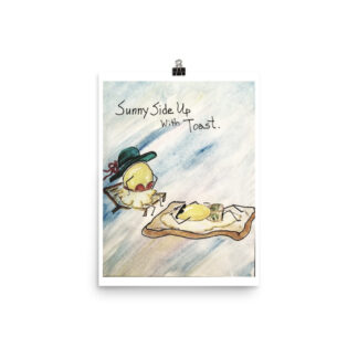 Sunny Side Up Photo paper poster