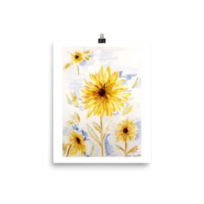 Yellow Daisies Print - Image 3