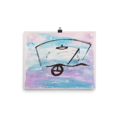 Wiper Washer Photo paper poster - Image 3