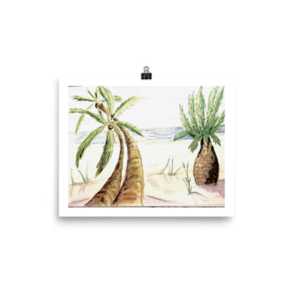 Palm Trees Photo paper poster - Image 3