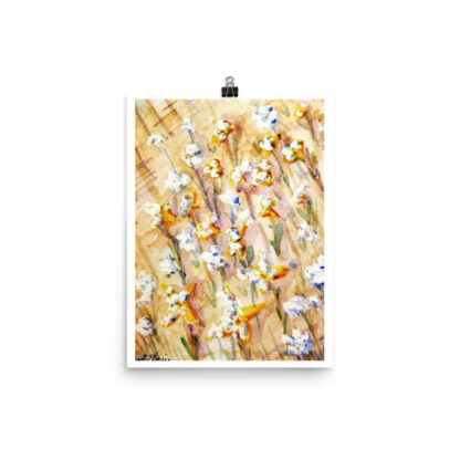 Wild Flowers Photo paper poster