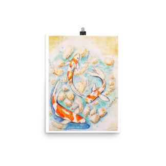Koi Photo paper poster