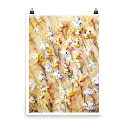 Wild Flowers Photo paper poster - Image 2