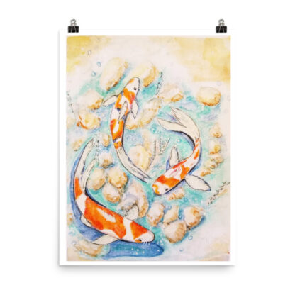 Koi Photo paper poster - Image 2