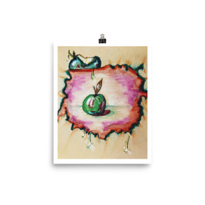 Apple in a Bag? Photo paper poster - Image 2