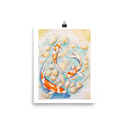 Koi Photo paper poster - Image 3